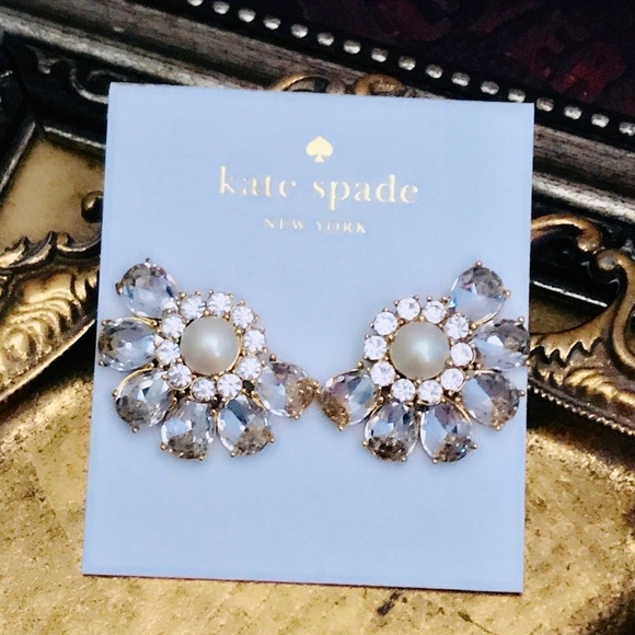 KATE SPADE • Bright Idea Vintage Cluster Earrings - Picture 3 of 3